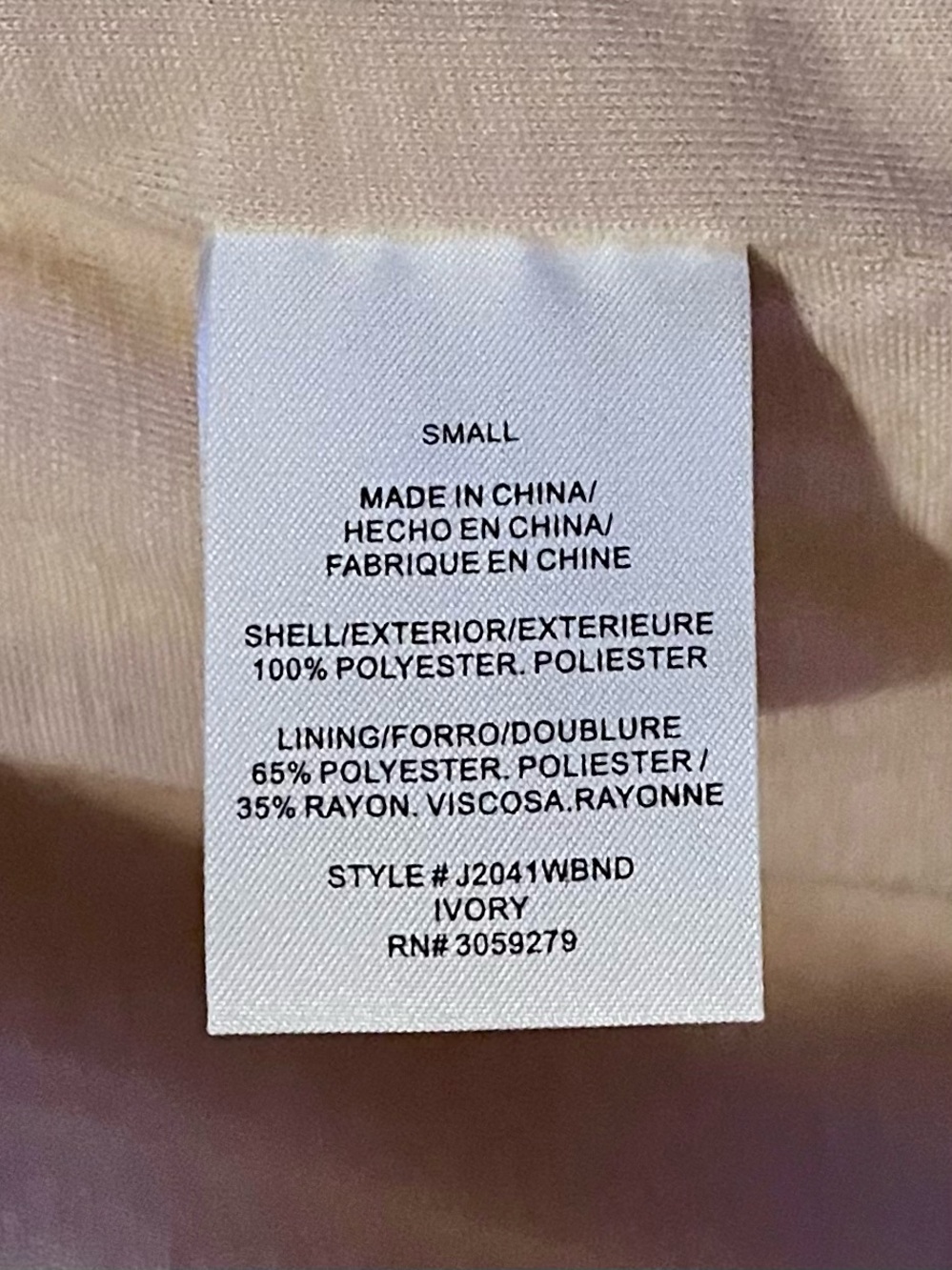 Thread & Supply Ivory Sherpa Fleece Jacket High Collar Snap Front Size Small - Picture 5 of 8